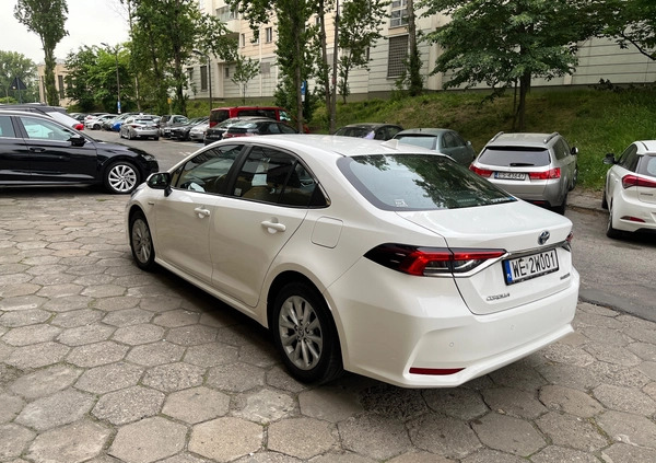 Toyota Corolla cena 89900 przebieg: 32000, rok produkcji 2021 z Warszawa małe 277